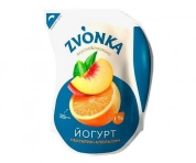 Йогурт ECOLINE Нектарин-апельсин 1%, 800г