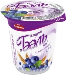 Йогурт Бель-nev Черника-Мюсли, м.ж.д. 1,5%, 370гр