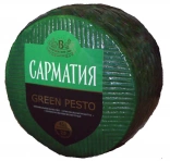 Сыр Сарматия Green pesto м.д.ж. 45%