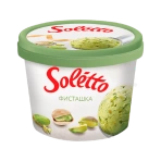 Мороженое сливочное SOLETTO GOURME ФИСТАШКА, 190г