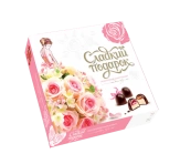 Набор конфет Коммунарка Сладкий подарок (розовый), 260г