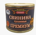 Свинина тушеная Премиум 98,5%, 525гр, Оршанский МКК