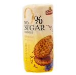 Печенье без сахара "NO SUGAR" с семенами льна и отрубями, 150гр