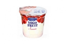 Йогурт двухслойный YOGO FRUIT Вишня, 2,5%