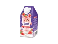 Коктейль молочный "Веселые внучата" вкус Клубники
